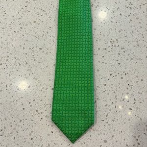 NWOT Krimson By Kwame Men’s Tie Green 100% Silk 62” X 3.25”